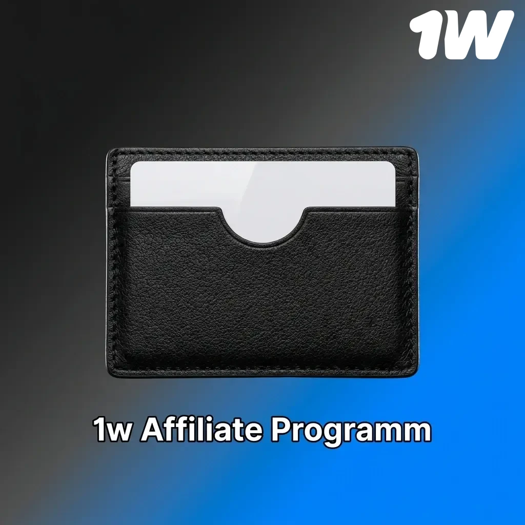 1w affiliate programm – teeni komisjonitasusid suunates mängijaid platvormile RevShare, CPA ja hübriidmudelitega.