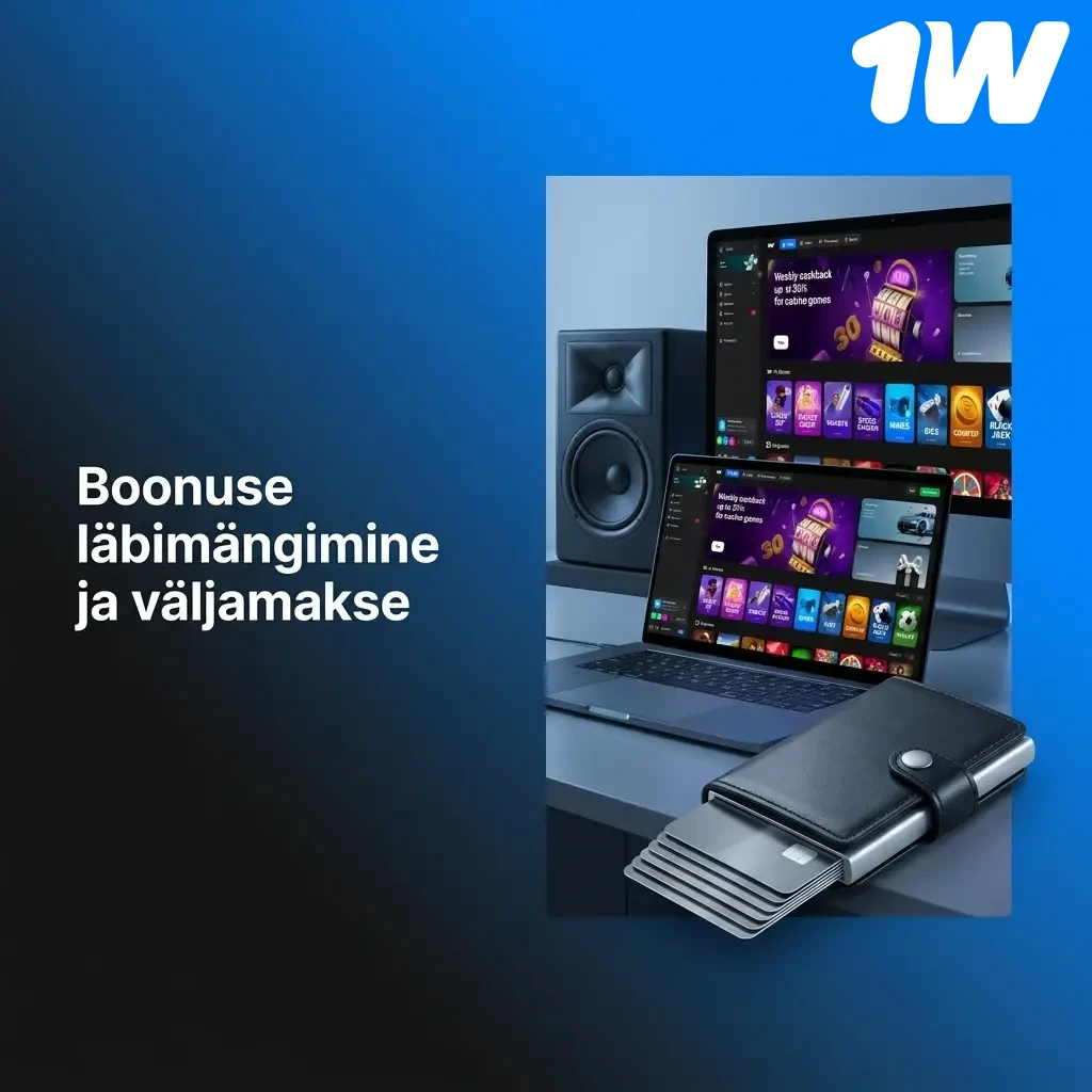 Boonuse läbimängimine ja väljamakse tingimused kasiinos – kuidas boonuskonto töötab