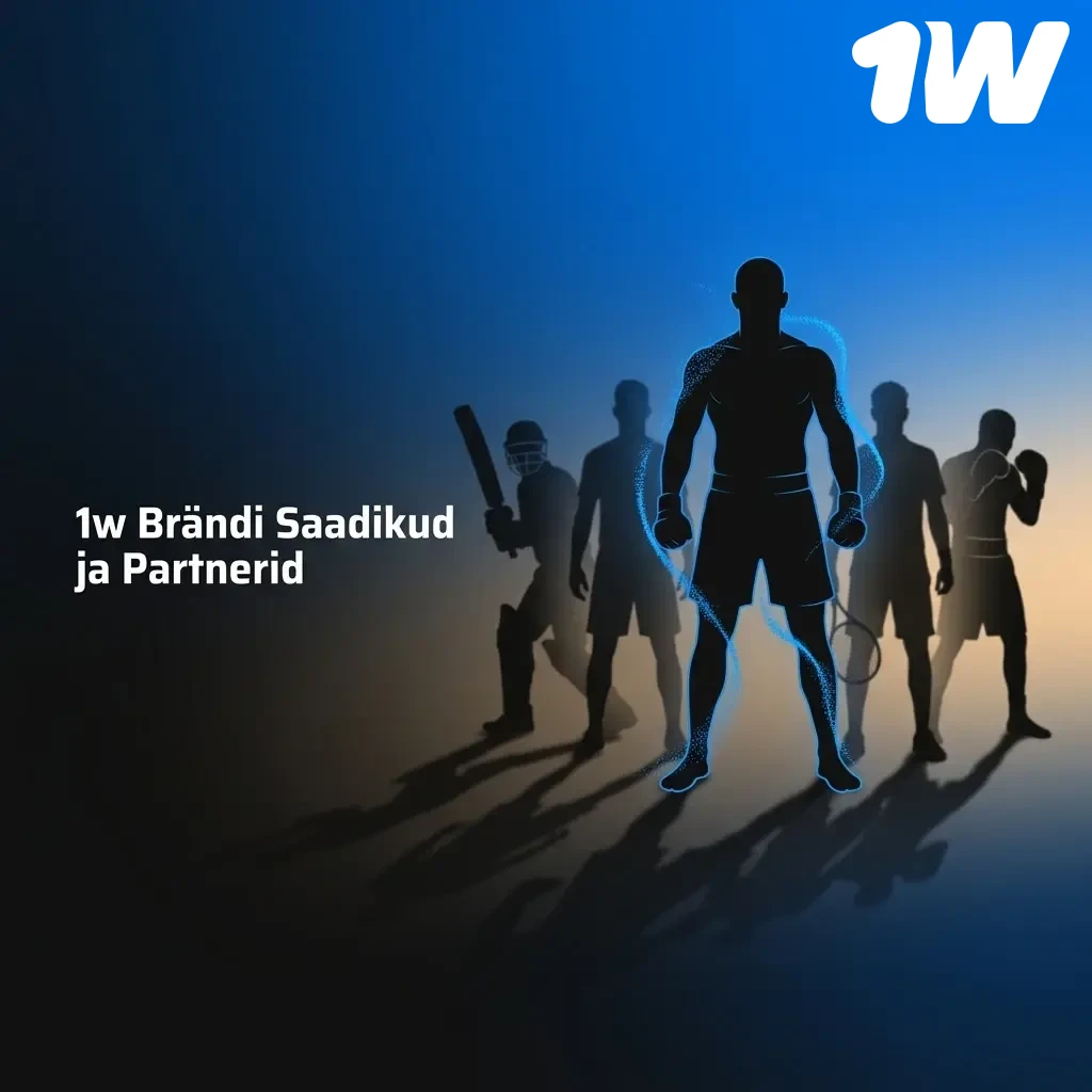 1w brändi saadikud ja partnerid – spordiorganisatsioonid, digitaalne turundus ja eksklusiivsed pakkumised Eestis
