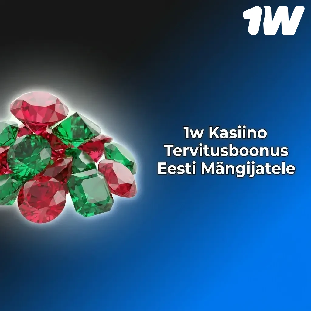 1w kasiino tervitusboonus kuni 600% – 4 deposiidi, tasuta keerutused ja boonusraha Eesti mängijatele