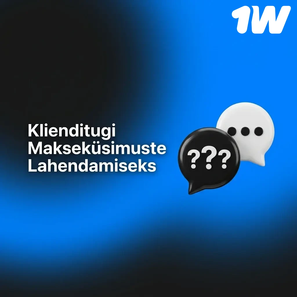 1w klienditugi makseküsimusteks: live-vestlus, e-post, Telegram ja toetusvorm ööpäevaringselt saadaval