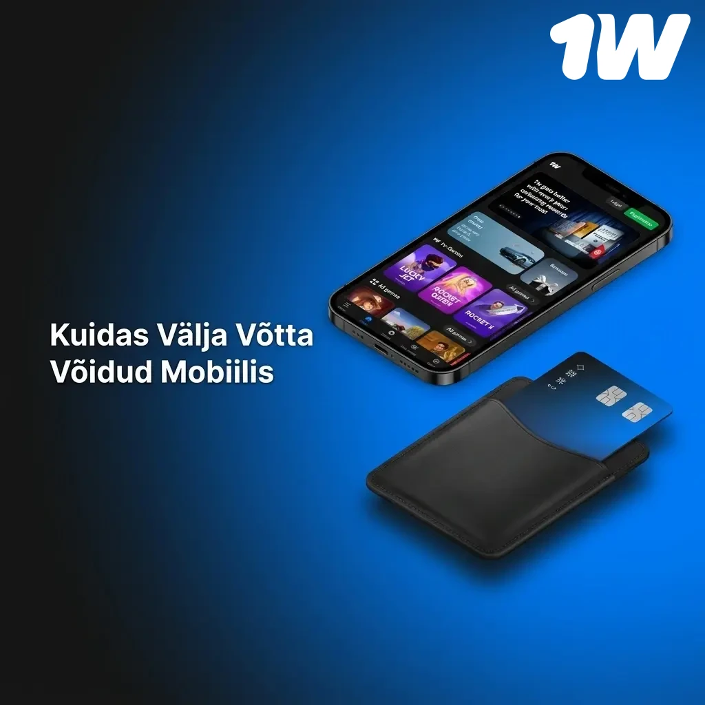 1w mobiilirakenduses väljamakse tegemine – kiire ja lihtne protsess krüpto ja muude makseviisidega
