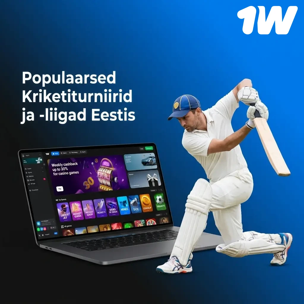 Populaarsed kriketiturniirid Eestis: ICC, T20, The Ashes, IPL ja rahvusvahelised seeriad panustamiseks