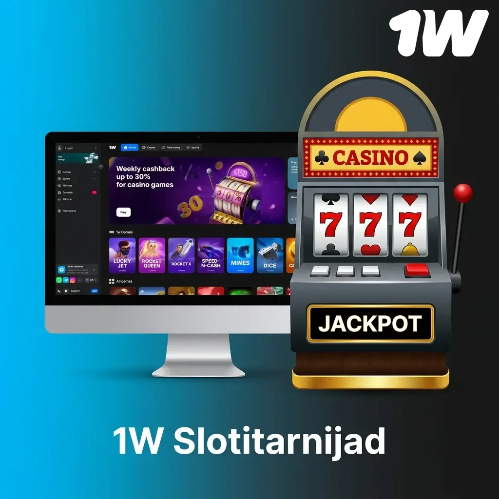 1W platvormi slotitarnijad: Pragmatic Play, NetEnt, Microgaming jt – üle 40 tarnija, 1000+ mängu