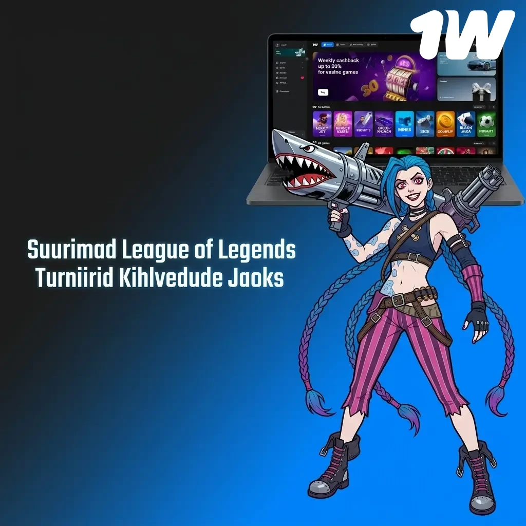 League of Legends turniirid kihlvedude jaoks: Worlds, MSI, LCK, LPL ja LEC võistlused