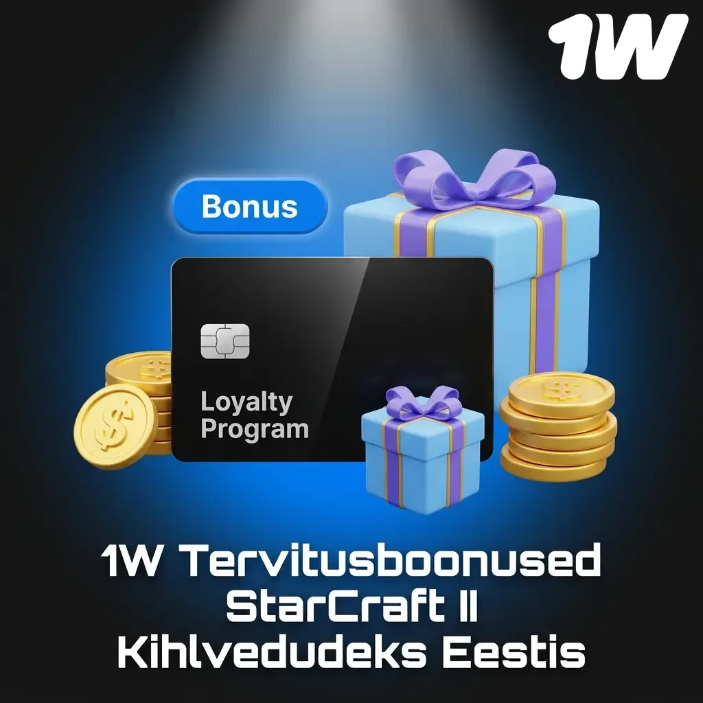 1W tervitusboonus kuni 600% nelja deposiidi peale StarCraft II kihlvedudeks Eestis