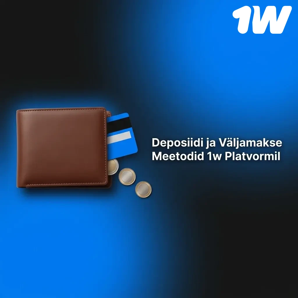 1w platvormi deposiidi ja väljamakse meetodid Eesti mängijatele, sealhulgas BTC, ETH, USDT ja muud krüptovaluutad