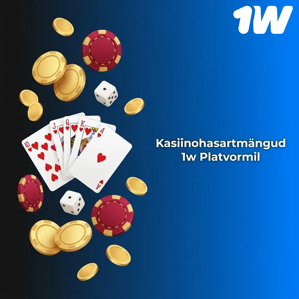 1w kasiino mängud: üle 5000 valiku, sealhulgas slotid, live-kasiino ja lauamängud NetEntilt ja Evolution Gamingult