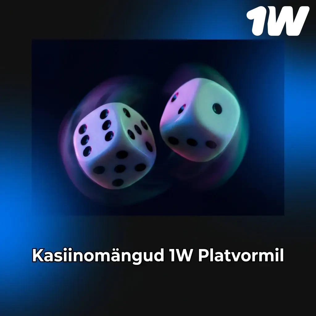 1W kasiino mänguvalik: slotid, live-rulett, blackjack ja üle 10 000 mängu parimatelt tarkvaraettevõtetelt