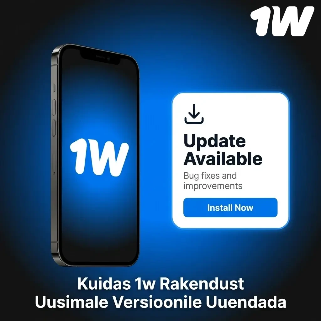1w rakendus uuendub automaatselt veebipõhise lahendusena, tagades alati uusima versiooni kasutamisel