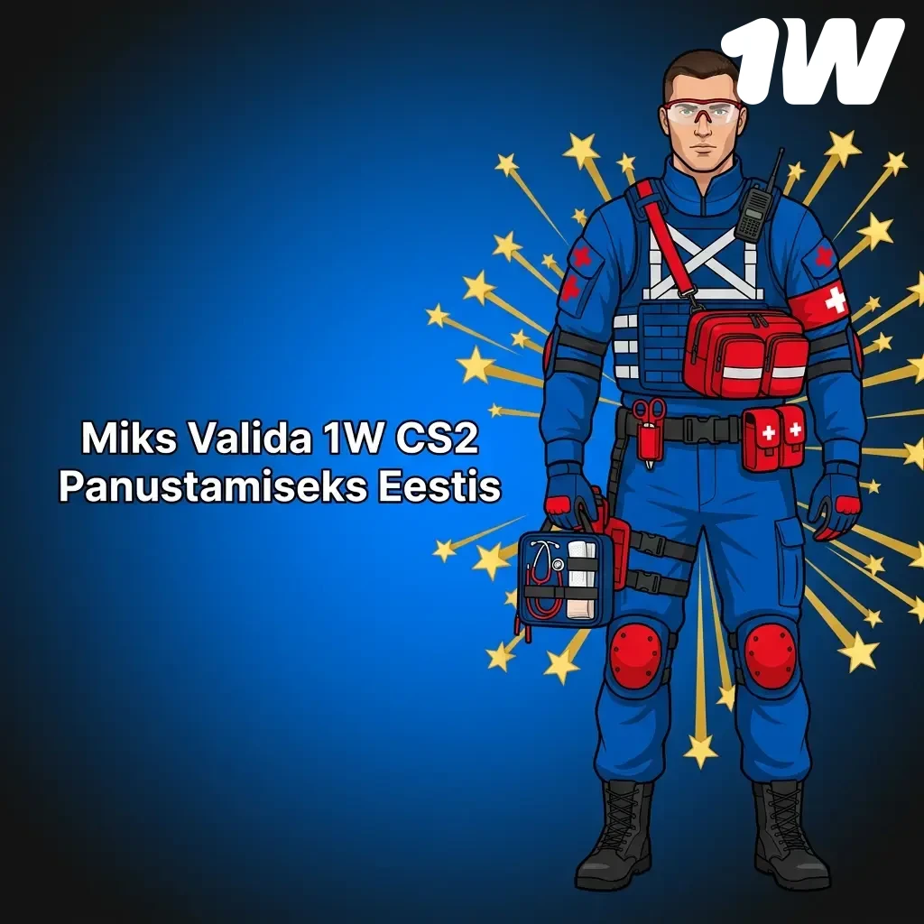 1W CS2 panustamisplatvormi eelised Eesti mängijatele – boonused, maksemeetodid ja mobiilirakendus