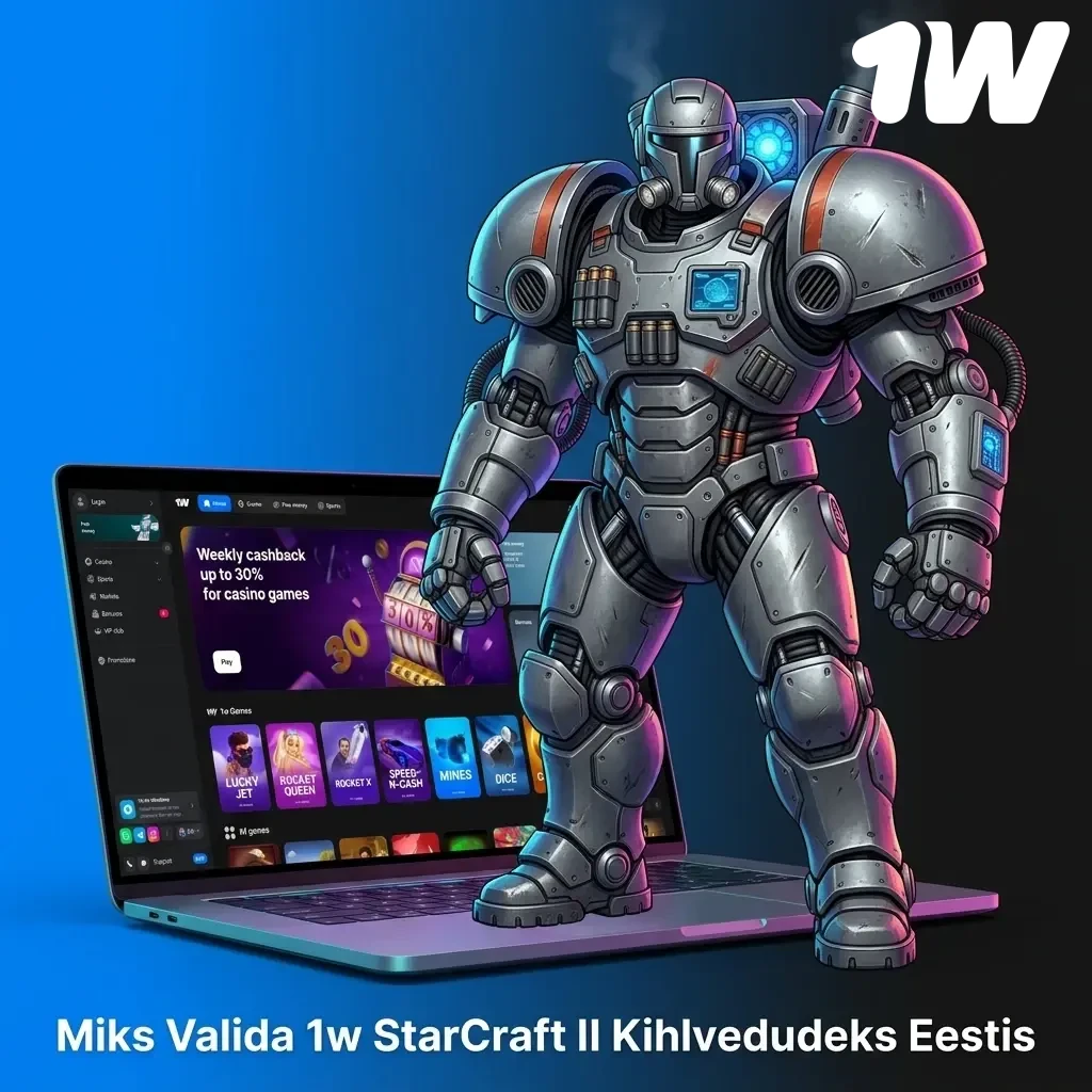 1w StarCraft II kihlveod Eestis – boonused, makseviisid, mobiilirakendus ja konkurentsivõimelised koefitsiendid