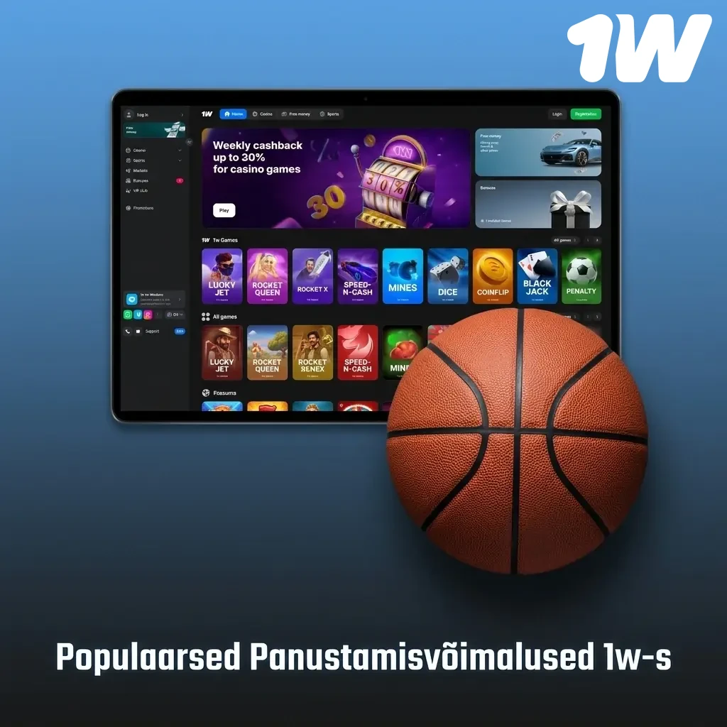 1w panustamisvõimalused Eestis: live, prematch ja express kombineeritud kupong kogenud ja algajatele