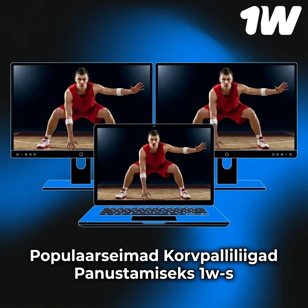1w korvpallipanuste populaarseimad liigad: NBA, Euroliiga, EuroBasket ja Balti Korvpalliliiga