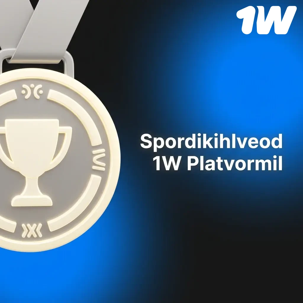 1W spordikihlveod Eesti mängijatele – üle 60 spordiala, live-kihlveod ja otseülekanded