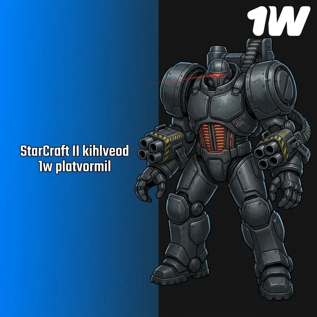StarCraft II kihlveod 1w platvormil: IEM Katowice, GSL ja ESL Pro Tour turniirid Terran, Protoss, Zerg fraktsioonidele