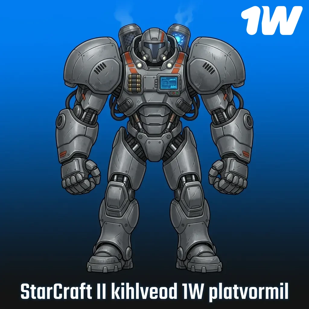 StarCraft II kihlveod 1W platvormil: matšivõitja, mängude arv, live-format ja populaarsed turniirid