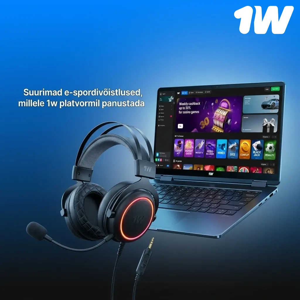 1w e-spordikihlveod: suurimad turniirid CS2, Dota 2, LoL, Valorant ja Rocket League jaoks
