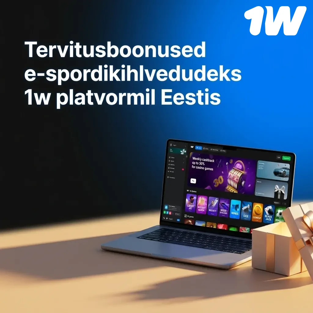 1w tervitusboonus kuni 600% neljale esimesele deposiidile e-spordikihlvedudeks Eestis