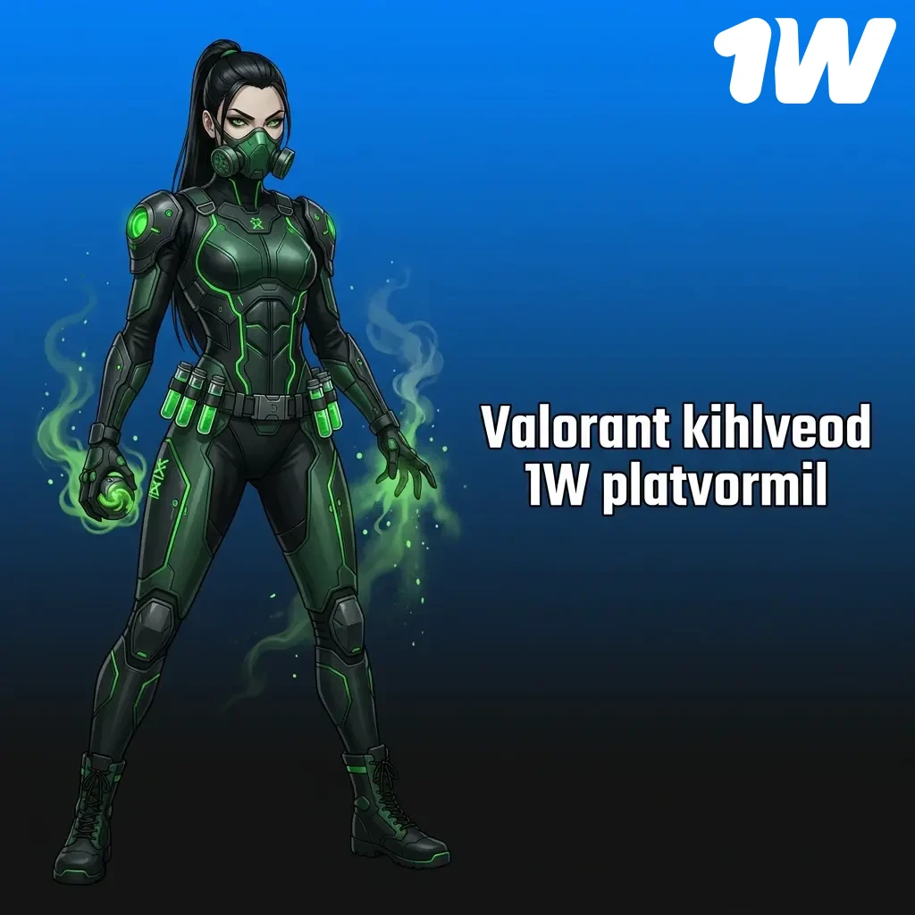 Valorant kihlveod 1W platvormil – panusta VCT turniiridele, matšivõitjale ja live-formaadis mängudele