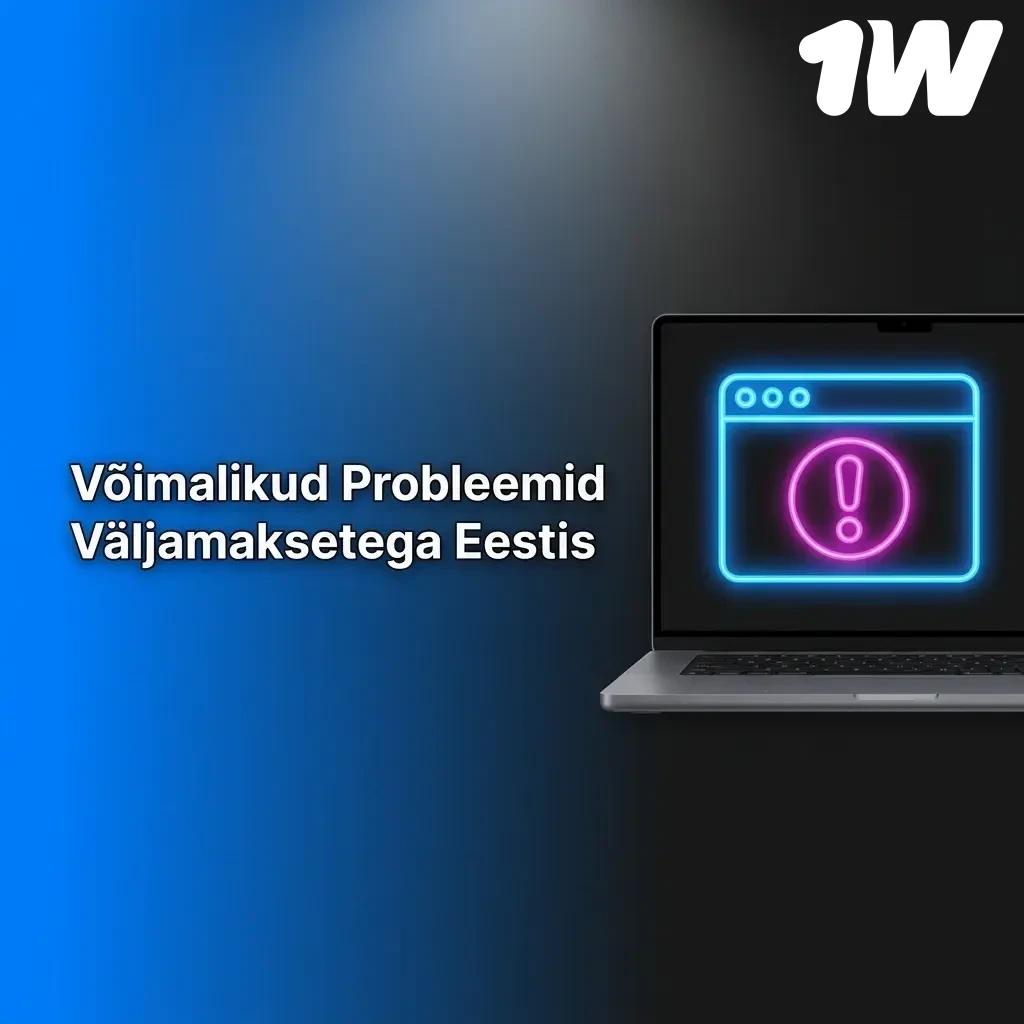 1Win väljamaksete probleemid Eestis: kinnitamine, limiidid ja boonustingimused