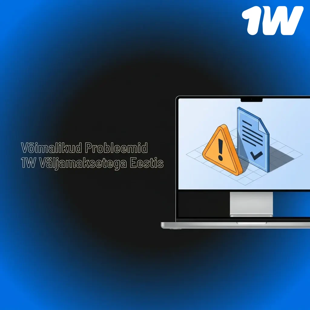 1W väljamaksete levinumad probleemid Eestis: kinnitamine, vale aadress, boonustingimused